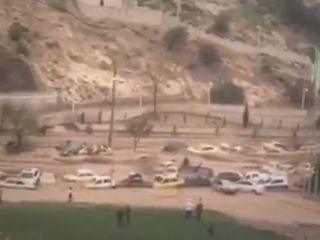 چگونه سیل سهمگین در دروازه قرآن شیراز به راه افتاد؟