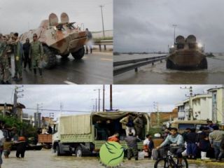۷۰ درصد کشور در آب؛ ارتش ایران قرارگاه امداد ذوالفقار تشکیل داد