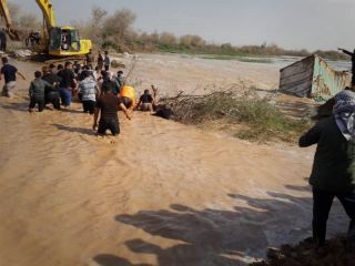 یکی از مصدومان درگیرى سپاه با سیل‌زدگان دشت‌آزادگان جان باخت