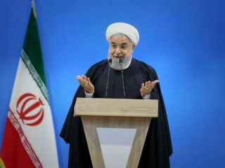 روحانی: آمریکایی ها خواهند دید که نفت را صادر خواهیم کرد ،ما ۶ مسیر دیگر هم داریم که آنها اصلا خبر ندارند