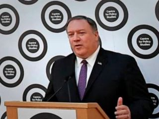 پمپئو: از بریتانیا می خواهم به خشم آیت الله های خونخوار در باره خروج ما از توافق اتمی اعتنا نکند