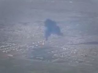 وقوع انفجار در پالایشگاه تبریز - ویدیو