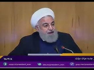 حسن روحانی : فلسطینی‌ها قبلا فقط سنگ داشتند، امروز موشک جواب موشک است