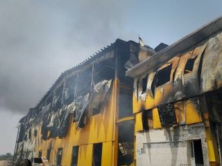 مالک شرکت کاله از عمدی بودن آتش سوزی کارخانه کاله در کربلا خبر داد