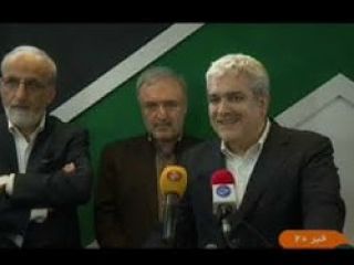 دعوت به تهیه فیش غذا  با بلند گو همزمان با سخنرانی معاون رئیس جمهور!