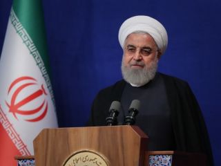 روحانی :اموال رهبری یک حسینیه و یک خانه ساده است ، آمریکا تمام ملت ایران را تحریم کرده