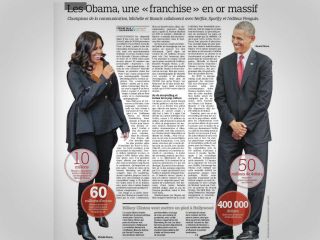 اوباما و همسرش پول پارو می کنند