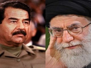 خامنه ای در مسیر صدام