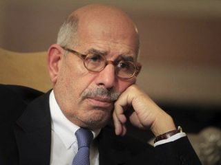 البرادعی: آنهایی که من قبلا بهشان می‌گفتم دیوانه،از امکانات نظامی صحبت می‌کنند و دنبال رویارویی می‌گردند