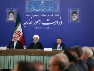 روحانی خطاب به آمریکا: صلح در برابر صلح، جنگ در برابر جنگ