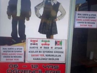 جریمه فروشنده‌یی در ترکیه که ورود اتباع ایران، افغانستان و سوریه به مغازه‌اش را ممنوع کرده بود