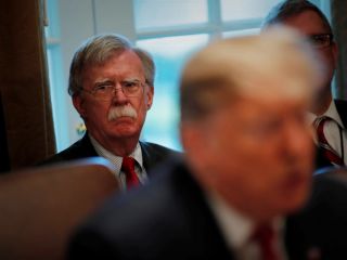 تصویر استعفانامه کوتاه جان بولتون