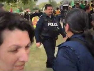 راه اندازی دسته سینه زنی محرم در کانادا و درگیری با معترضان ایرانی شهریور ۲۰۱۹