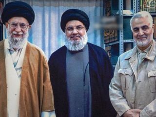 بازتاب عکس خامنه‌ای، نصرالله، و قاسم سلیمانی / رسانه‌های اسرائیلی: «سرکرده تروریست‌ها» در تهران