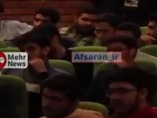 فیلمی از واکنش جنجالی علی‌مطهری به یک دانشجو از زاویه‌ای دیگر