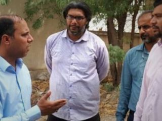 سیلی زدن شهردار میناب به صورت یک خبرنگار