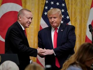 ترامپ در دیدار با رئیس جمهور ترکیه : از هواداران پروپاقرص اردوغان هستم