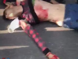 ویدیوی کشته شدن سه نفر در شهرهای شیراز ،بهارستان و شهریار با شلیک گلوله مستقیم