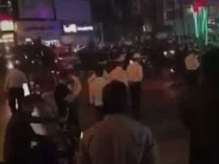 ویدیوهایی جدید از اعتراضات مردمی امروز دوشنبه ۲۷ آبان