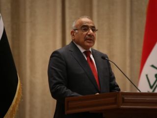 یک روز پس از کشته شدن ۴۵ معترض , نخست وزیر عراق استعفا داد