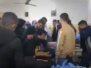 فیلمی تکان دهنده از از کشته شدگان اعتراضات آبان ماه در سردخانه بیمارستان نفت ماهشهر