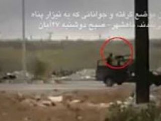 ویدیویی از کشتار معترضان در نیزارهای ماهشهر با اسلحه های جنگی