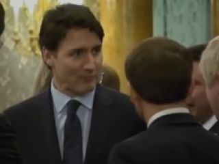 ویدیوی مسخره کردن ترامپ توسط روسای چهار کشور و واکنش ترامپ به آن