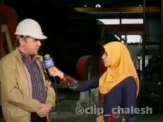 روش نشان دادن کیفیت کالا در یک گزارش تلویزیونی که خانم گزارشگر رو سکته داد