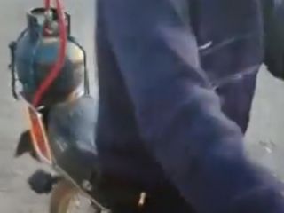 خلاقیت یک ایرانی پس از گران شدن بنزین : معرفی موتور «گاز پیک نیکی سوز»