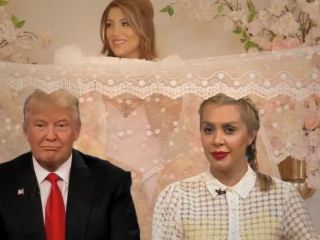 میکس ازدواج ترامپ با ندا جناب با خطبه عقد جنتی