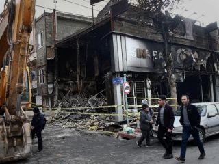 سه‌ جسد در زیر آوارهای یک بانک در نسیم‌شهر پیدا شدند