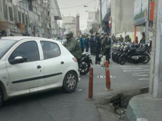 حضور گسترده نیروهای امنیتی در چند شهر همزمان با چهلم قربانیان آبان