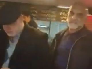 درگیری ماموران امر به معروف با یک خانم و همسرش در رستورانی در تهران