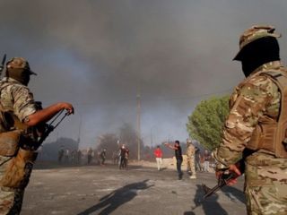 شلیک کاتیوشا به سوی پایگاه نظامیان آمریکا در شمال بغداد