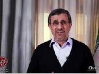 پیام کریسمس احمدی نژاد به زبان انگلیسی