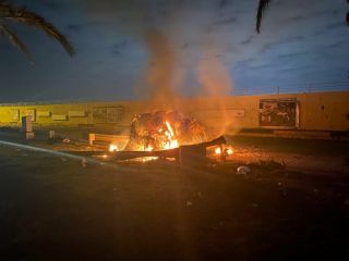 اصابت سه راکت به فرودگاه بغداد