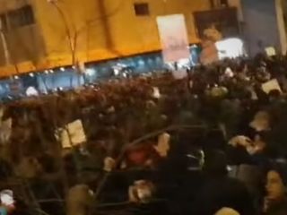 درخواست معترضان برای استعفای خامنه‌ای به خاطر سقوط هـواپیمای اوکراینی