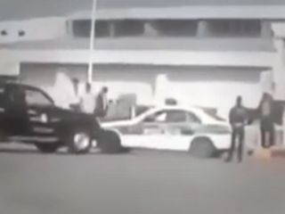 تصادف دو ماشین پلیس در بجنورد