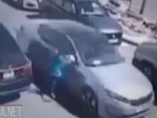 کودکی با فاصله نیم ثانیه از مرگ گریخت