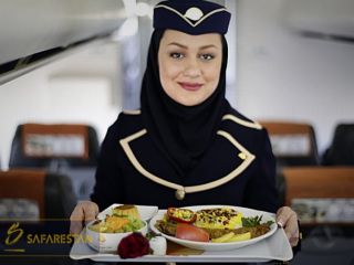 مهمانداران هواپیمایی کیش به عنوان برترین مهمانداران ایرانی