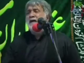 مداحی متفاوت و جنجالی: لعنت به ملت بیغیرتی که جلوی ظلم سر خم میکند