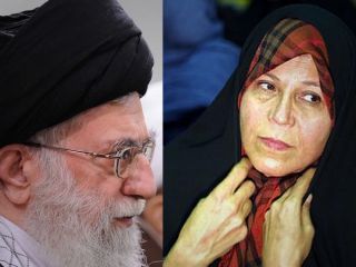 انتقاد فائزه هاشمی از سخنان خامنه‌ای؛ سیاست‌های غلط، سوء مدیریت و ترس از شورش