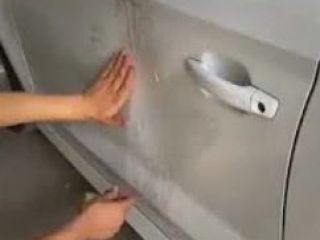 بعد دیدن این کلیپ بود که ملت خودشون شروع به صافکاری ماشینشون کردن