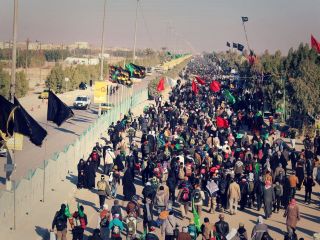 در درگیری در مراسم اربعین در کربلا «ده‌ها نفر» زخمی شدند