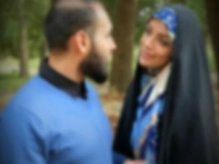 الهام چرخنده و همسرش بدون لباس آخوندی - عکس