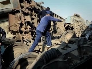 ۲۰ مصدوم بر اثر برخورد دو قطار در محور قزوین به رشت