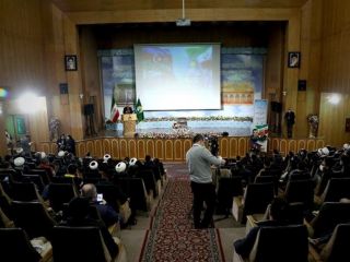 برگزاری مراسم بزرگداشت کشته شدگان جنگ قره باغ در شهرری با حضور معاون نیروی قدس سپاه