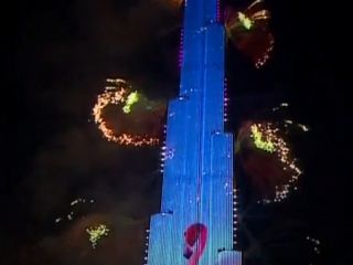 جشن سال نو میلادی ۲۰۲۱ امارات متحده عربی - دوبی