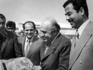 عکسهای سفر رسمی صدام حسین به ایران سال ۵۴