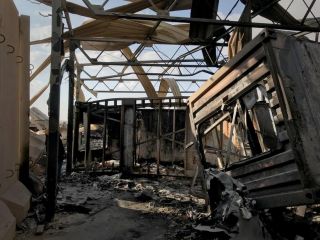 اصابت بیش از ده موشک کاتیوشا به پایگاه عین‌الاسد در عراق